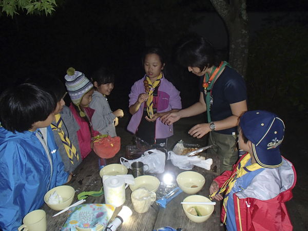 日野2団カブ隊の活動写真その41