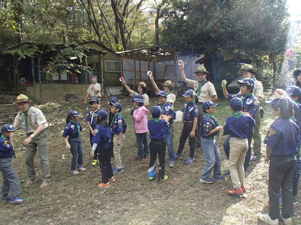 日野2団カブ隊の活動写真その19