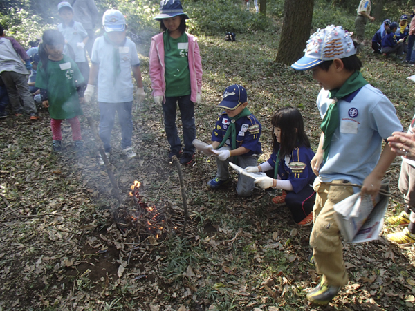 日野2団カブ隊の活動写真その11