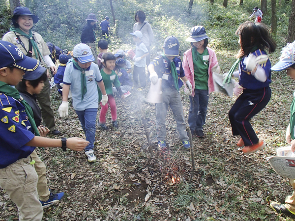 日野2団カブ隊の活動写真その12