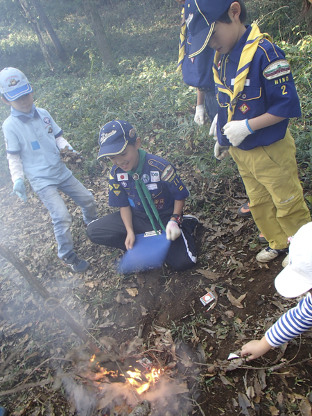 日野2団カブ隊の活動写真その13