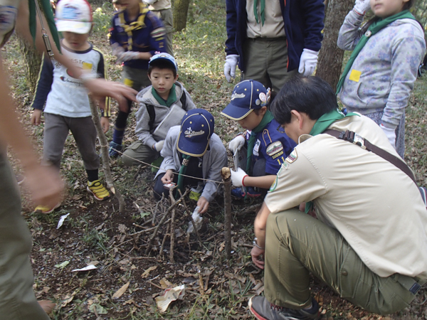 日野2団カブ隊の活動写真その14