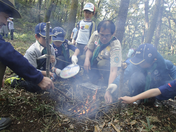 日野2団カブ隊の活動写真その17