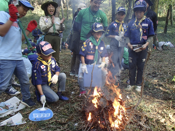 日野2団カブ隊の活動写真その19