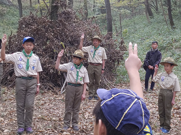 日野2団カブ隊の活動写真その13