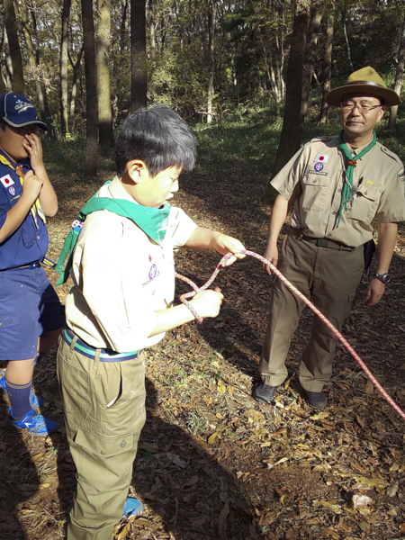 日野2団カブ隊の活動写真その27