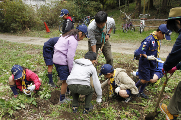 日野2団カブ隊の活動写真その33