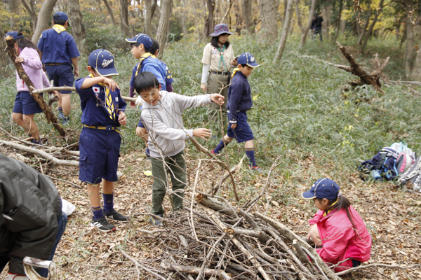 日野2団カブ隊の活動写真その43