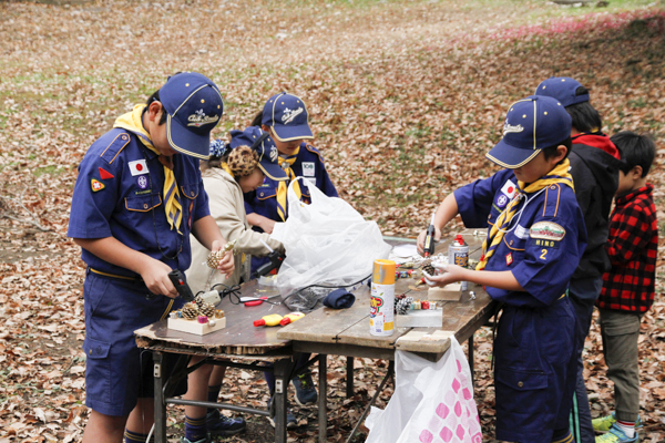 日野2団カブ隊の活動写真その22