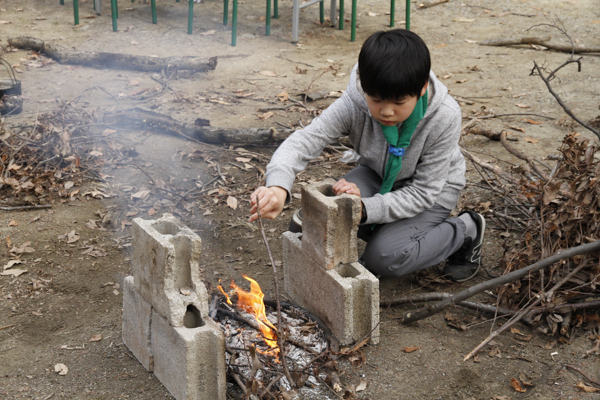 日野2団カブ隊の活動写真その56