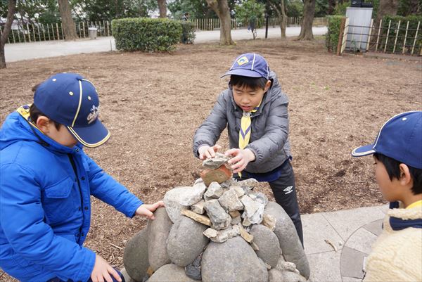 日野2団カブ隊の活動写真その27