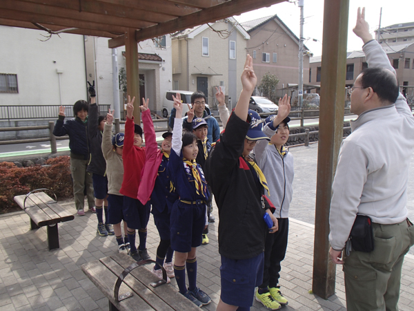 日野2団カブ隊の活動写真その35