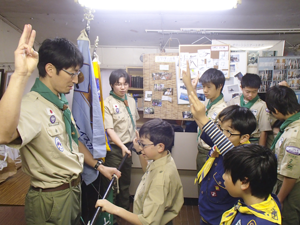 日野2団カブ隊の活動写真その11