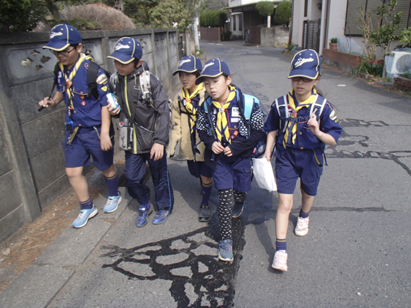 日野2団カブ隊の活動写真その45