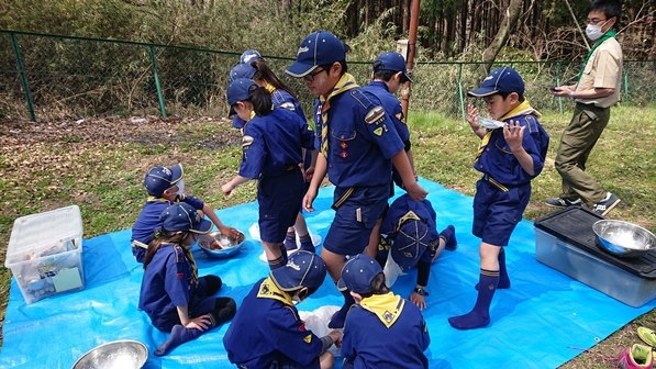 日野2団カブ隊の活動写真その20