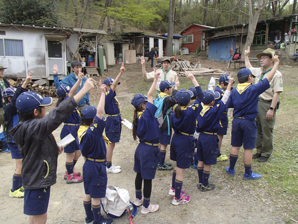 日野2団カブ隊の活動写真その46