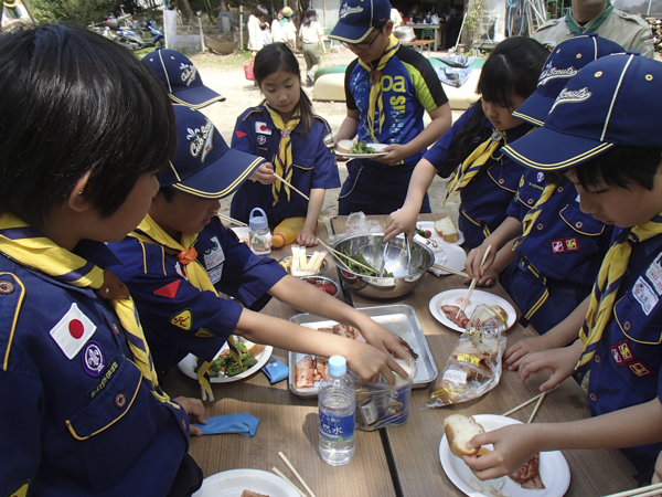 日野2団カブ隊の活動写真その49