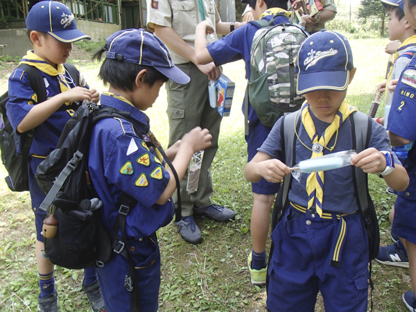 日野2団カブ隊の活動写真その34