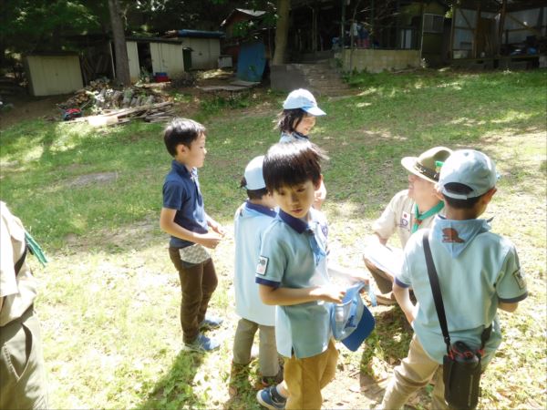 日野2団カブ隊の活動写真その9