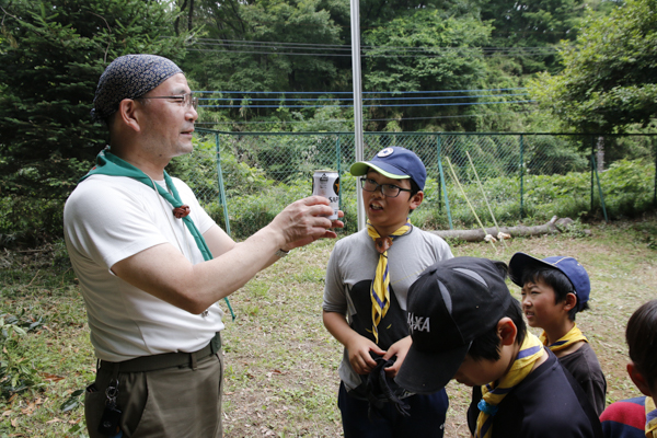 日野2団カブ隊の活動写真その1