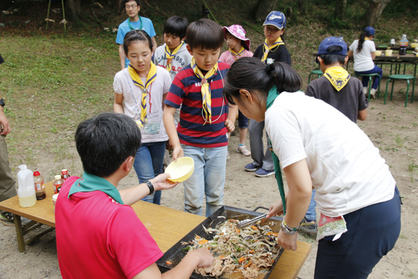 日野2団カブ隊の活動写真その14