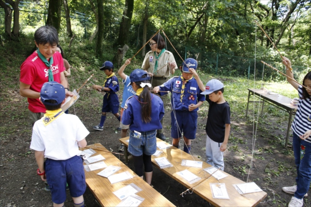 日野2団カブ隊の活動写真その23