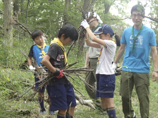 日野2団カブ隊の活動写真その12