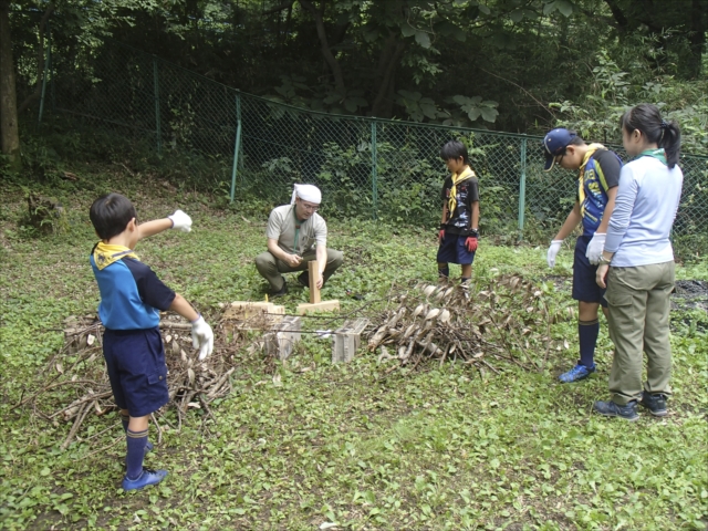 日野2団カブ隊の活動写真その13