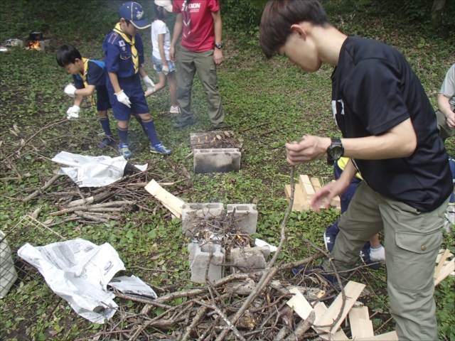 日野2団カブ隊の活動写真その18