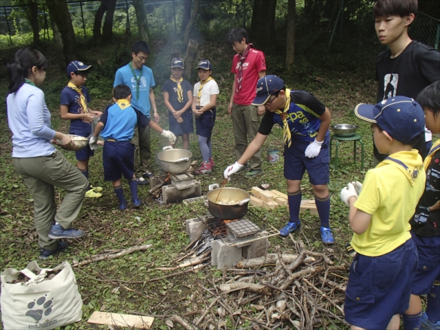 日野2団カブ隊の活動写真その22