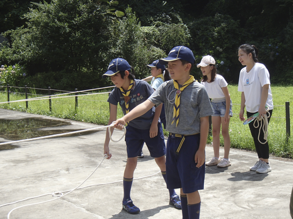 日野2団カブ隊の活動写真その14