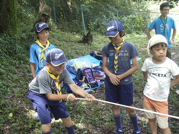 日野2団カブ隊の活動写真その18