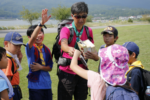 日野2団カブ隊の活動写真その22