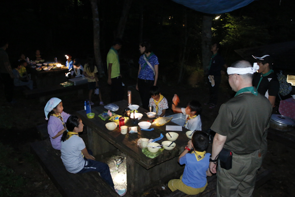 日野2団カブ隊の活動写真その56