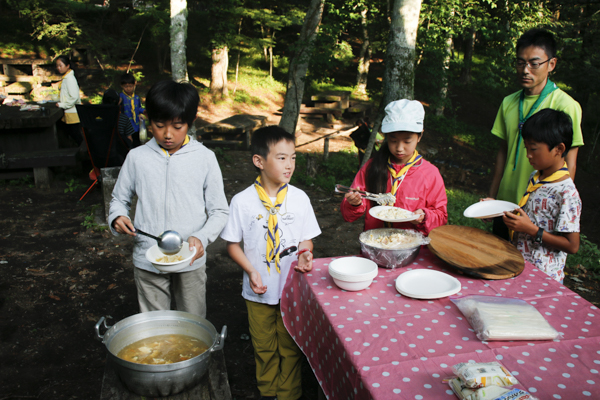 日野2団カブ隊の活動写真その9