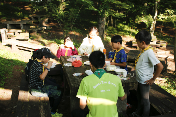 日野2団カブ隊の活動写真その13