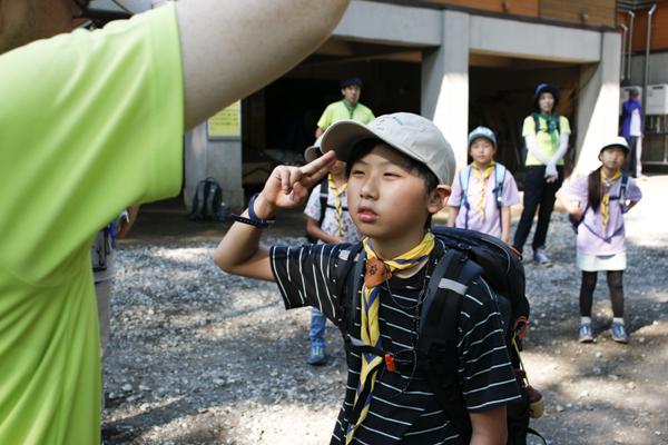 日野2団カブ隊の活動写真その17