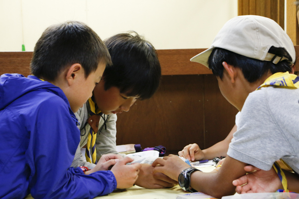 日野2団カブ隊の活動写真その42