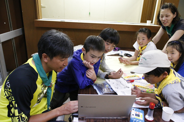 日野2団カブ隊の活動写真その43