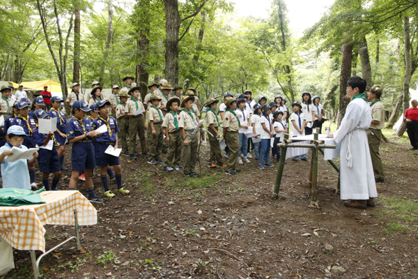 日野2団カブ隊の活動写真その45