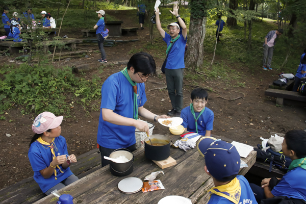 日野2団カブ隊の活動写真その47