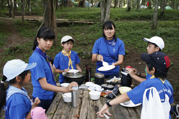 日野2団カブ隊の活動写真その49