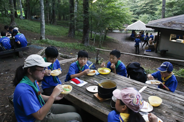 日野2団カブ隊の活動写真その55