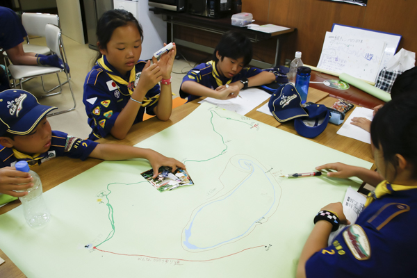 日野2団カブ隊の活動写真その34