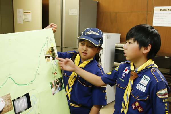 日野2団カブ隊の活動写真その45