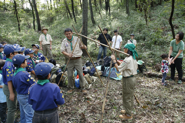 日野2団カブ隊の活動写真その37