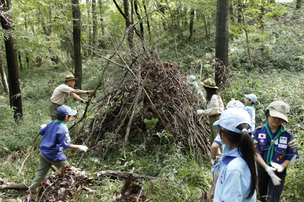 日野2団カブ隊の活動写真その51