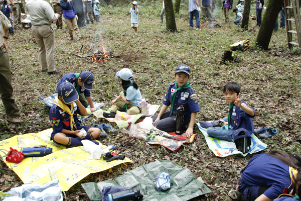 日野2団カブ隊の活動写真その61