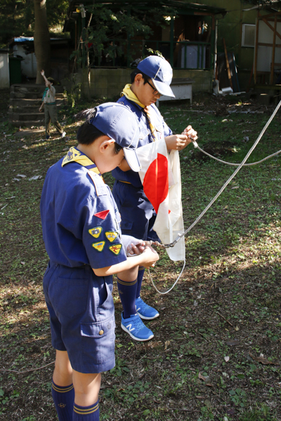 日野2団カブ隊の活動写真その17