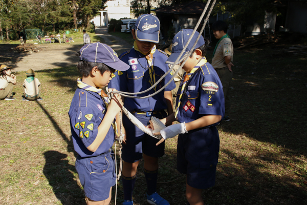 日野2団カブ隊の活動写真その20